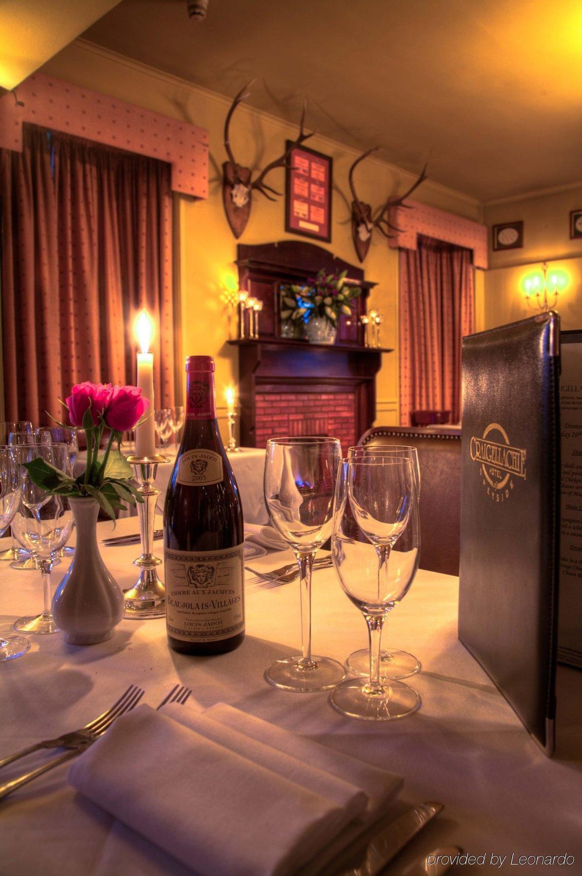 Craigellachie Hotel of Speyside Ristorante foto